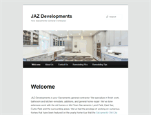 Tablet Screenshot of jazdevelopments.com